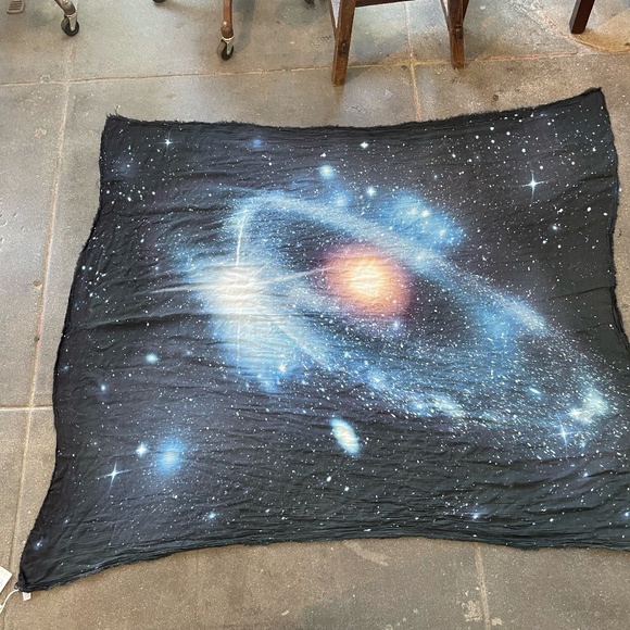 813 Ottotredici Galaxy Print Scarf - Picture 2 of 2